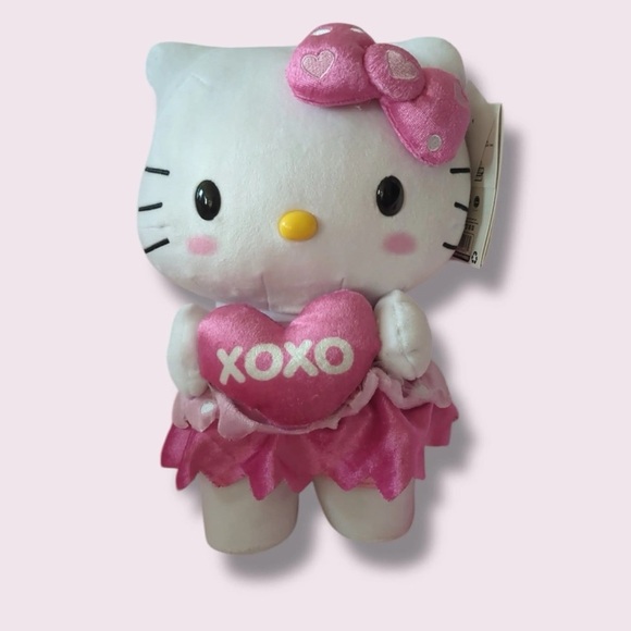 Hello Kitty Animated Plush with Pink Heart and Bow - Picture 1 of 4